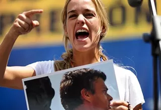 Lilian Tintori en Lima: "Maduro viola DDHH, no se puede tapar el sol con un dedo"