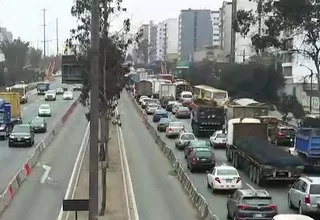 Inició retiro de separadores de carril exclusivo en la Panamericana Sur