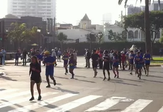 Lima 42K: vecinos de San Isidro protestan por falta de plan de desvíos
