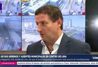 Lima desplegará 800 agentes por procesión y protestas del sábado