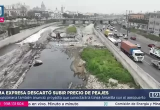 Lima Expresa descarta subir tarifas de peajes en 2025 en Lima