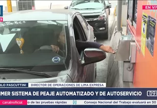 Lima Expresa presentó primer sistema de peaje automatizado en Línea Amarilla