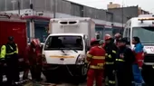 Dos personas murieron atropelladas por furgoneta en el Cercado de Lima  - Noticias de furgoneta