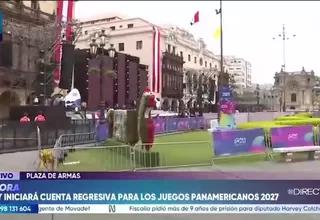Lima inicia la cuenta regresiva para los Juegos Panamericanos 2027 con ceremonia en la Plaza Mayor