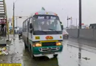 Lima: lluvia se registró esta mañana en varias zonas de la ciudad