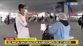 Lima Metropolitana y Callao: Se inició la vacunación a mayores de 27 años - Noticias de Callao
