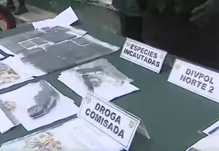 Lima Norte: Policía Nacional informa sobre captura de 4 bandas delincuenciales 