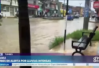 Lluvias en Tumbes dejan calles inundadas por noveno día