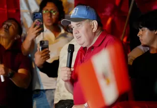 López Aliaga exige a JNE no proclamar resultados de elecciones