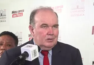 López Aliaga pide respaldo del Congreso para tren Lima–Chosica