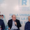 López Aliaga presenta alianza con partidos con miras a elecciones municipales 2022
