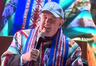 López Aliaga promete poner en marcha aeropuerto de Chinchero