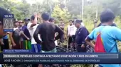 Loreto: comunidades nativas piden comisión mixta tras derrame de petróleo - Noticias de PetroPerú