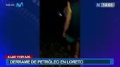 Loreto: Derrame de petróleo se registró en Tramo I del Oleoducto Norperuano - Noticias de Junt��monos para ayudar