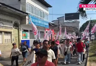 Loreto: Huelga de profesores del Sutep