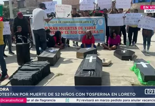 Loreto: Madres exigen emergencia tras muerte de 52 niños