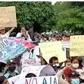 Loreto: Protestas en contra del Consejo de Ministros Descentralizado