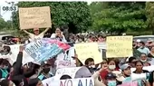 Loreto: Protestas en contra del Consejo de Ministros Descentralizado - Noticias de loreto