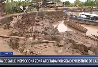 Loreto: puerto de Lagunas quedó destruido tras sismo de magnitud 8