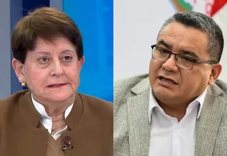 Lourdes Alcorta sobre Santiváñez: "No me parece un mal ministro"