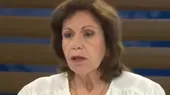 Lourdes Flores Nano: "Hay que brindarle un respaldo político al gobierno" - Noticias de lourdes-giusti
