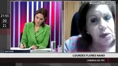 Lourdes Flores: El PPC está a favor de la alternativa democrática que en segunda vuelta encarna Fujimori - Noticias de ppc