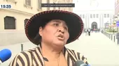 Lourdes Huanca llegó a la PCM: Tengo derecho a mi silencio - Noticias de lourdes-giusti