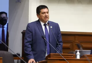 Luis Aragón no descarta censura contra Eduardo Salhuana