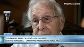 Luis Bedoya Reyes: Falleció a los 102 años el fundador y líder del Partido Popular Cristiano - Noticias de ppc