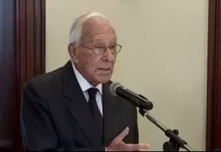 Luis Bedoya Reyes recibió homenaje por el centenario de su natalicio