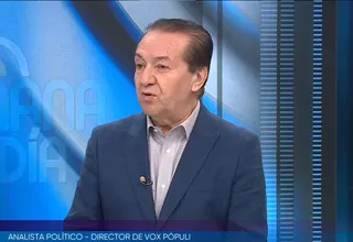 Luis Benavente: participación de las Fuerzas Armadas puede contribuir, pero no resolverá por sí sola la inseguridad