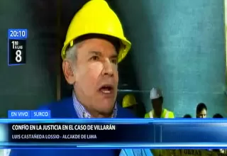 Luis Castañeda: La avenida Aramburú la vamos a recuperar de todas maneras