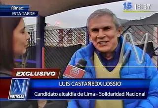 Luis Castañeda: "vamos a ir de todas maneras al debate del JNE"