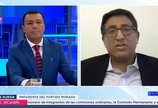 Luis Durán comentó sobre la pensión negada a Francisco Sagasti: A las personas correctas y que no están con el régimen, las pone a un costado