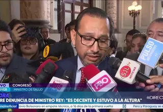 Luis Dyer respalda gestión de Rafael Rey: “Un ministro realmente decente y honesto”