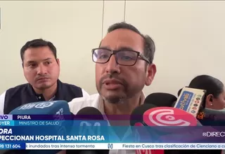 Luis Dyer: “Tenemos que tener un hospital de campaña de emergencia” en Piura