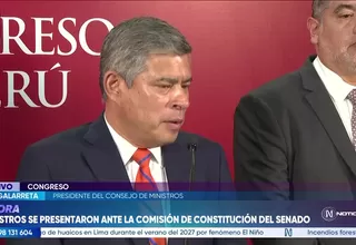 Premier: Ejecutivo buscará resolver los problemas del país aunque el Congreso no otorgue facultades