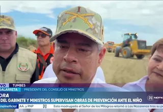 Galarreta señala que la mayoría de facultades solicitadas al Congreso apunta a la etapa posterior a El Niño