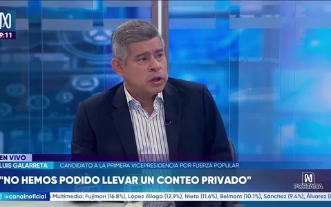 Luis Galarreta: Corvetto no está a la altura de manejar un proceso electoral
