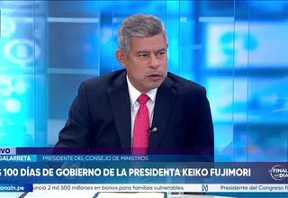 Luis Galarreta: Hoy día hay gobierno, hoy día hay una autoridad