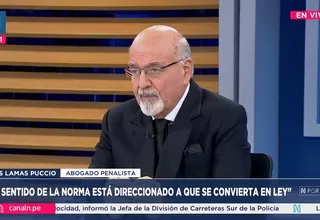 Luis Lamas Puccio sobre la Ley de Lesa Humanidad: Los casos pueden tardar décadas en resolverse