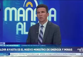 Luis Miguel Inchaustegui critica designaciones sin evaluación en Energía y Minas