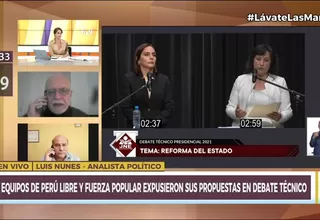 Luis Nunes: Encontré más propuestas de Fuerza Popular y un análisis político de fricción de Perú Libre