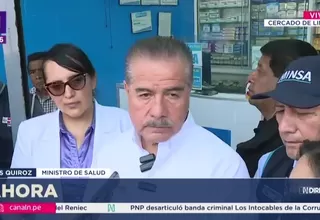 Luis Quiroz anuncia investigación y reestructura de Digemid tras medicamentos contaminados