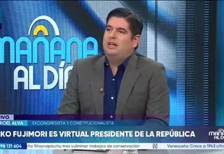 Luis Roel Alva: Keiko Fujimori debe formar un gabinete técnico y generar confianza en el país