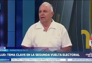 Luis Solari advierte que cobertura en salud “no es efectiva” y pide reformar el sistema