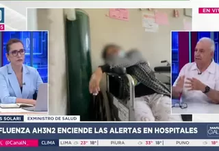 Luis Solari: gripe A H3N2 no es una amenaza en esta temporada