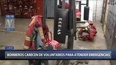 Lurín: Bomberos carecen de voluntarios y operan con equipos obsoletos - Noticias de lurin