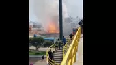Lurín: bomberos controlaron incendio en taller de pirotécnicos - Noticias de pirotecnicos