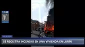 Lurín: Dos muertos dejó incendio en una vivienda - Noticias de lurin